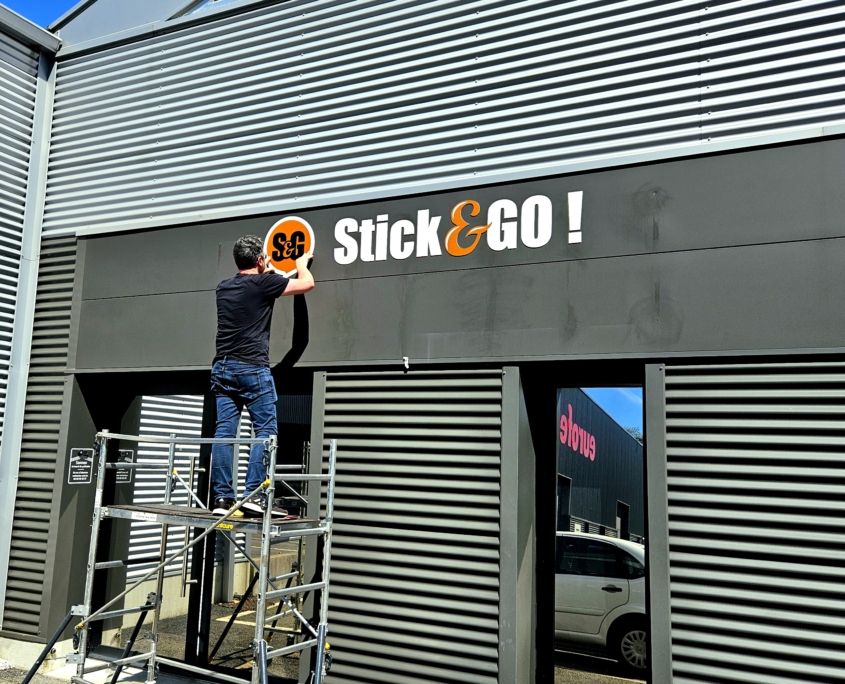 Enseigne Stick & go Nantes Sainte Luce sur Loire Carquefou